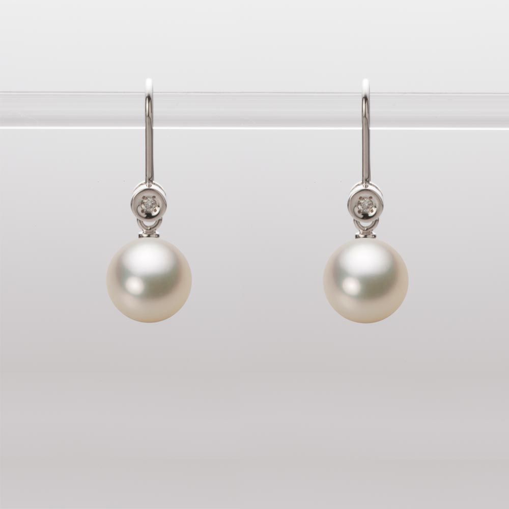 7.5mm アコヤ真珠ピアス