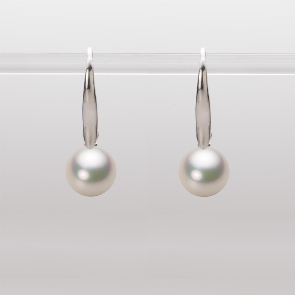 7.5mm アコヤ真珠ピアス