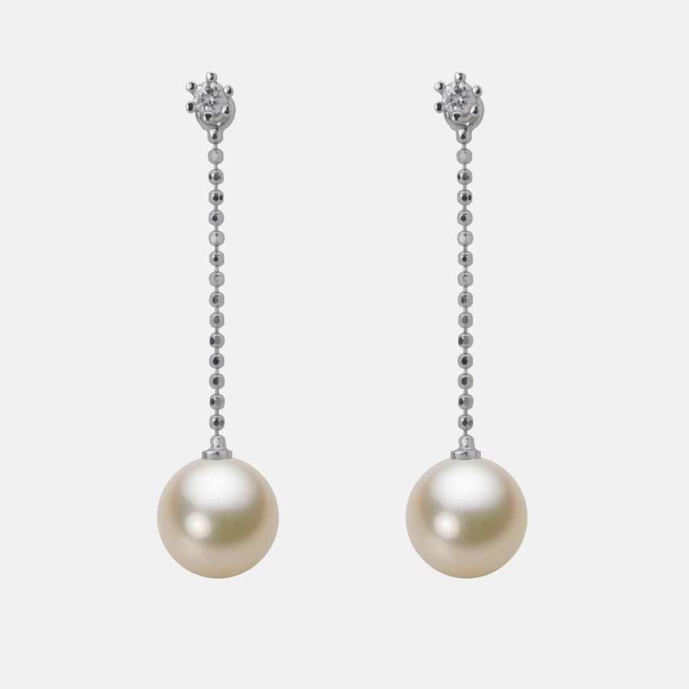 7.5mm アコヤ真珠ピアス