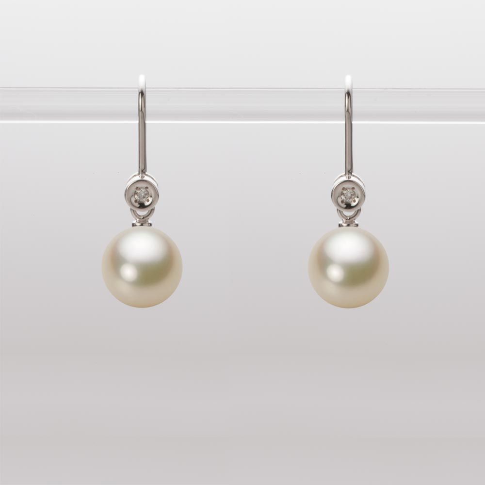 7.5mm アコヤ真珠ピアス