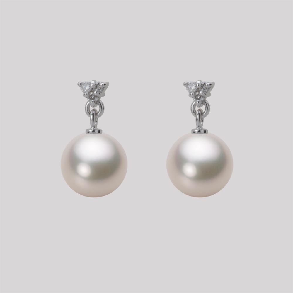 7.5mm アコヤ真珠ピアス