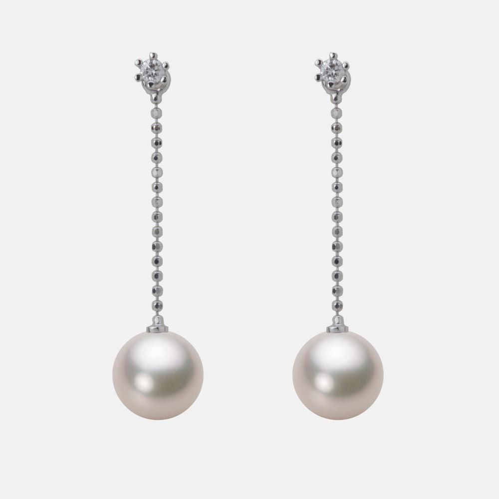 7.5mm アコヤ真珠ピアス