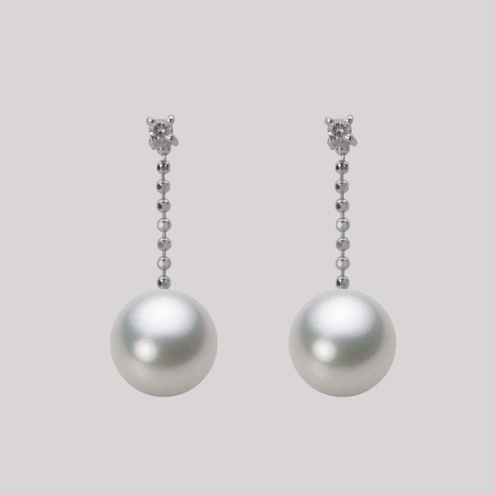 7.5mm アコヤ真珠ピアス