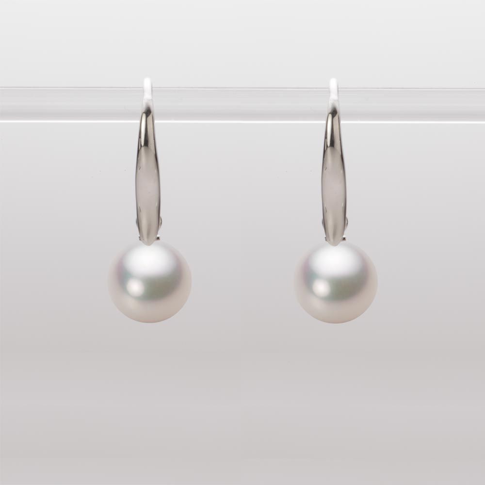 7.5mm アコヤ真珠ピアス