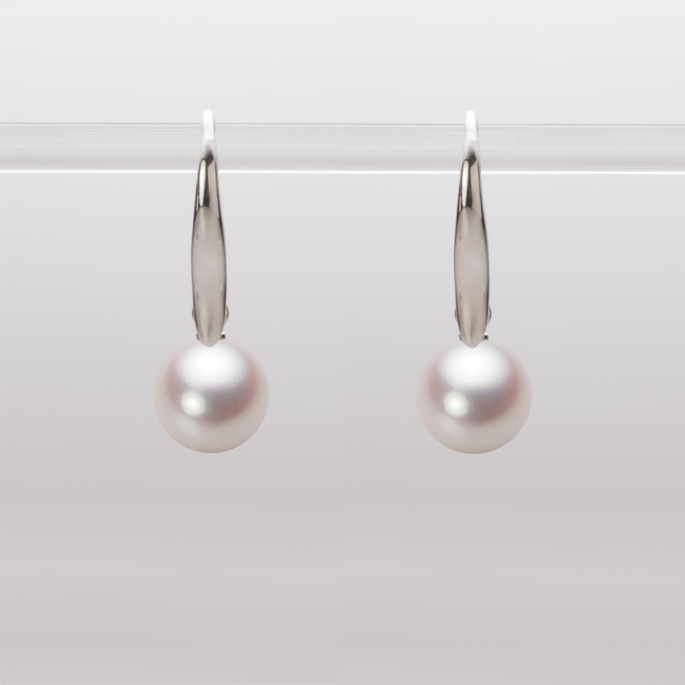7.5mm アコヤ真珠ピアス
