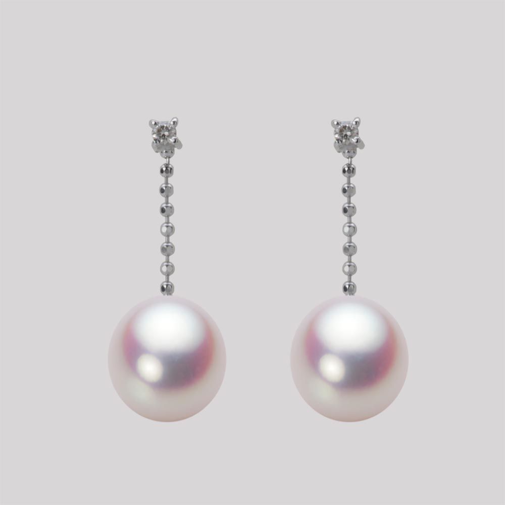 8.0mm アコヤ真珠ピアス