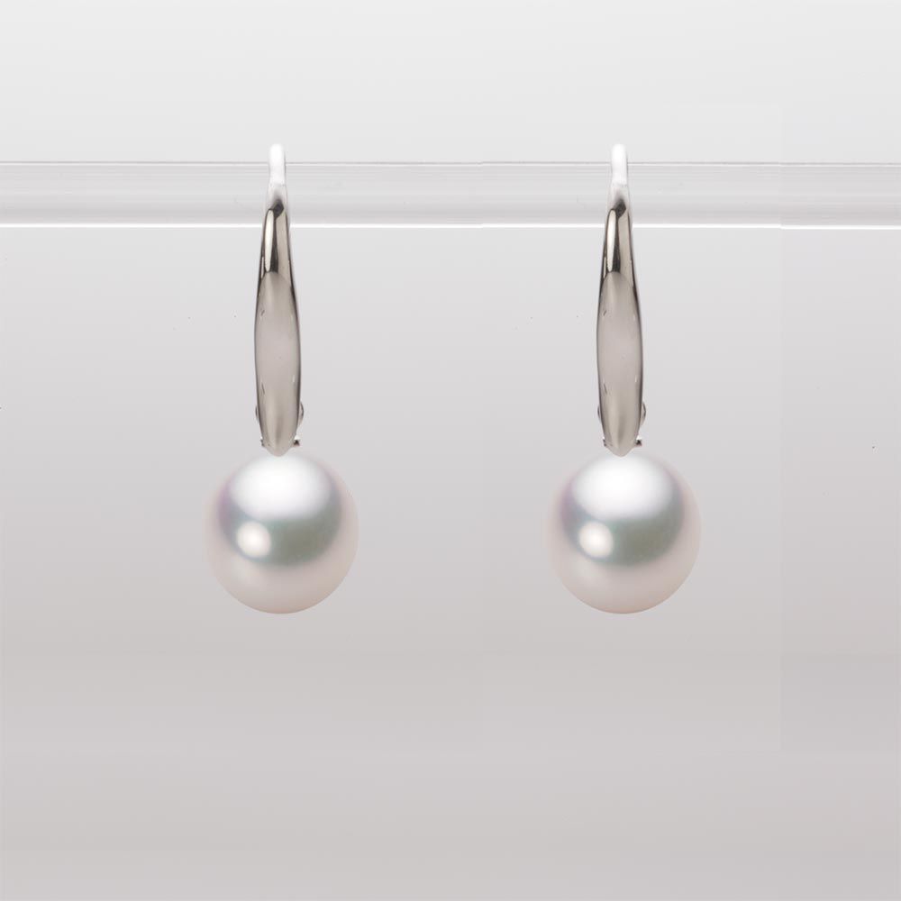 8.0mm アコヤ真珠ピアス