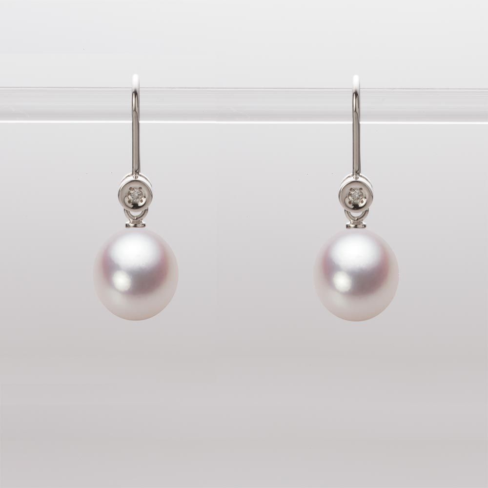8.0mm アコヤ真珠ピアス