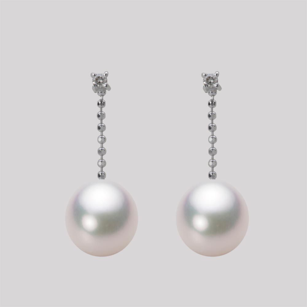 8.0mm アコヤ真珠ピアス