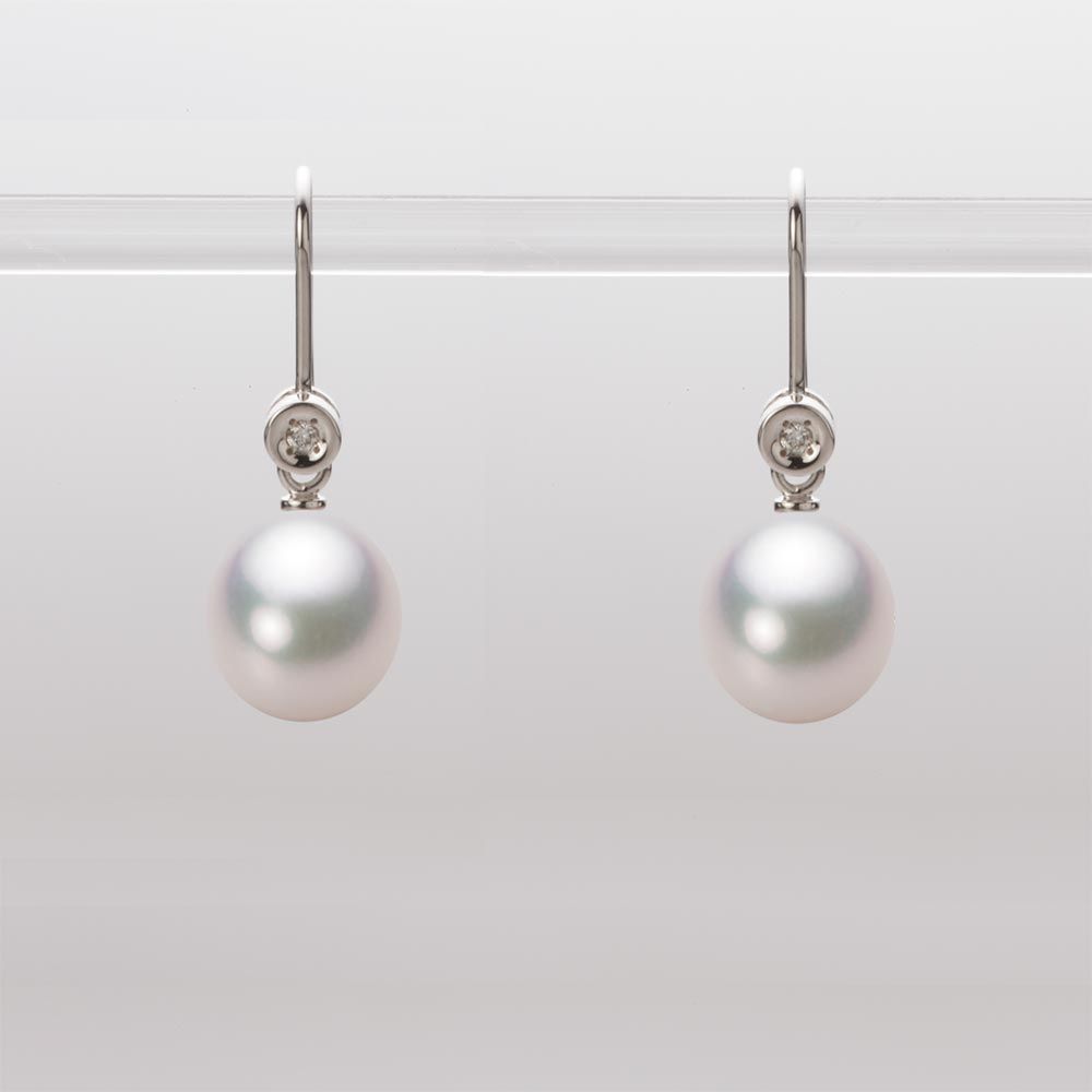 8.0mm アコヤ真珠ピアス
