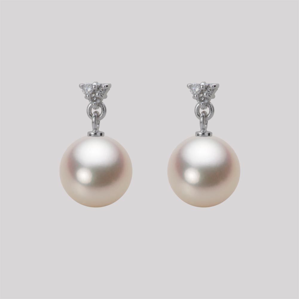 8.0mm アコヤ真珠ピアス