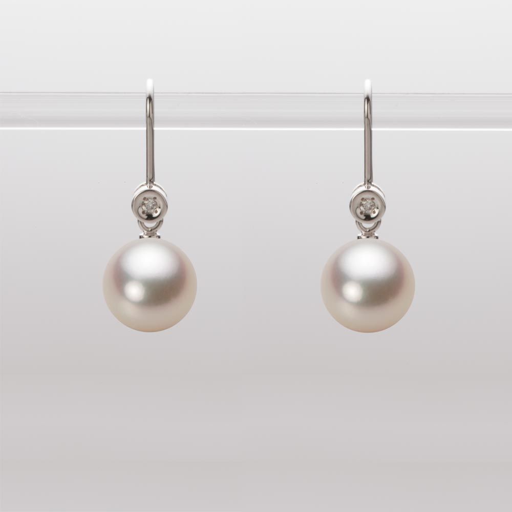 8.0mm アコヤ真珠ピアス