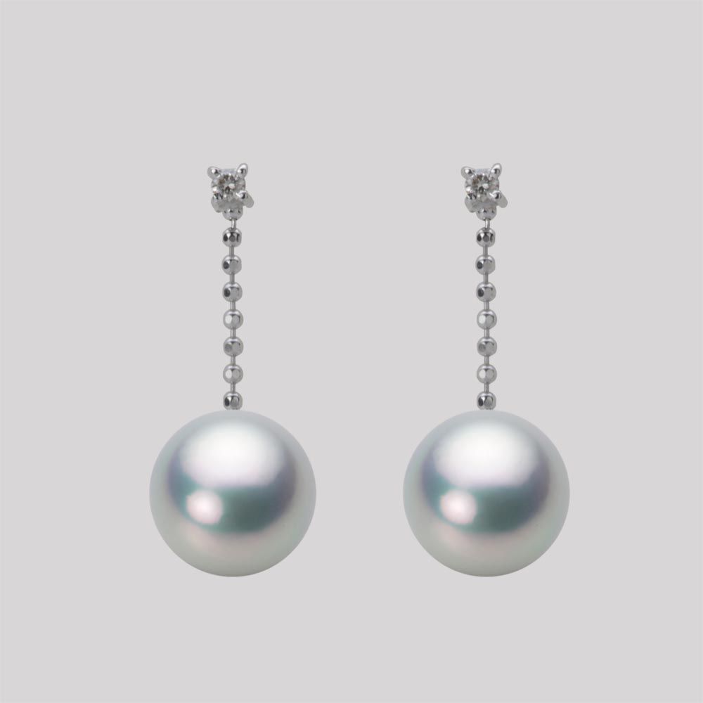 8.0mm アコヤ真珠ピアス
