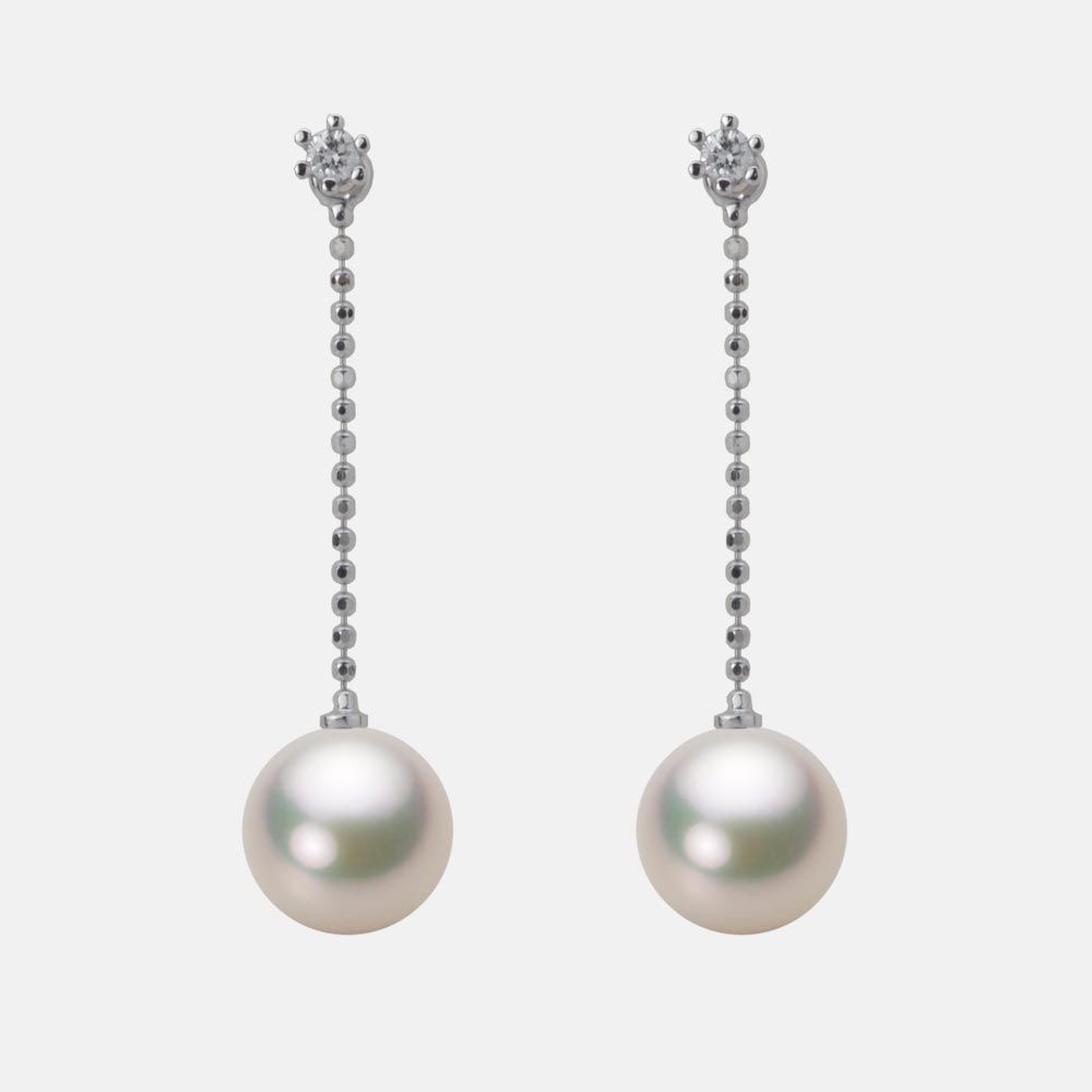 8.0mm アコヤ真珠ピアス