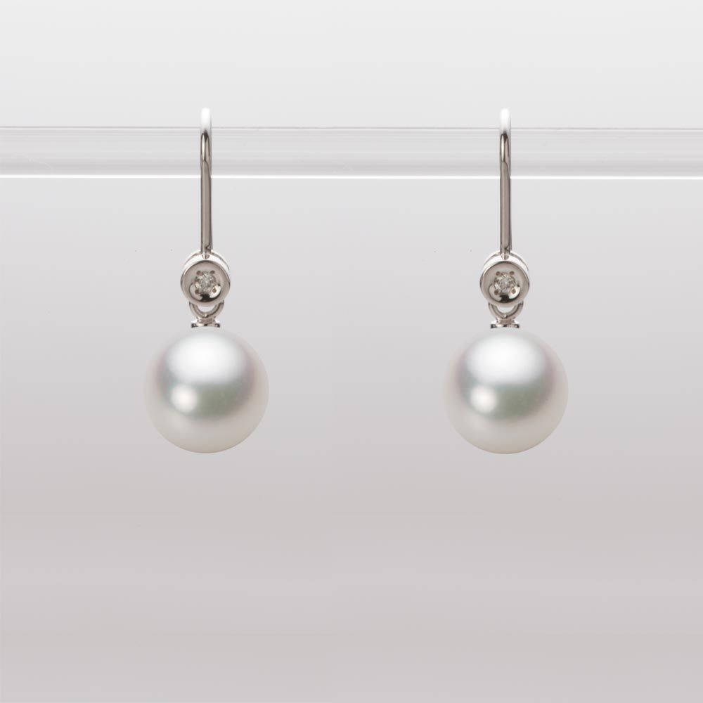 8.0mm アコヤ真珠ピアス