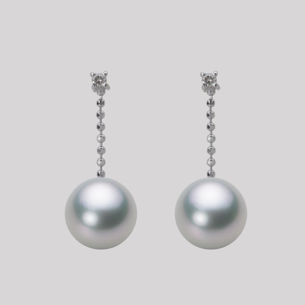 8.0mm アコヤ真珠ピアス