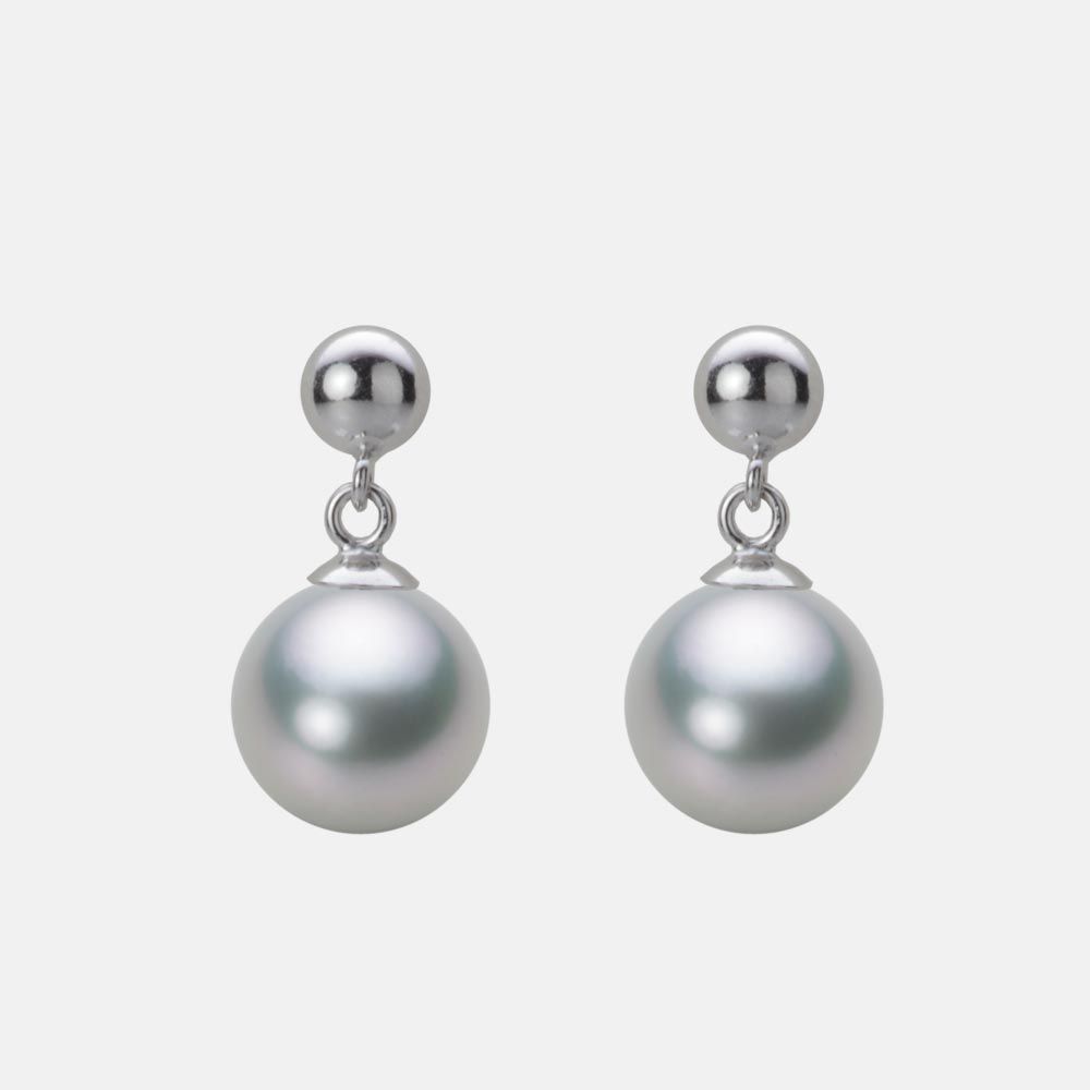 8.0mm アコヤ真珠ピアス