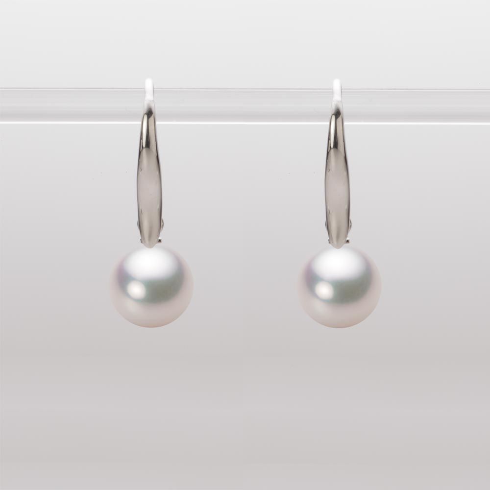 8.0mm アコヤ真珠ピアス