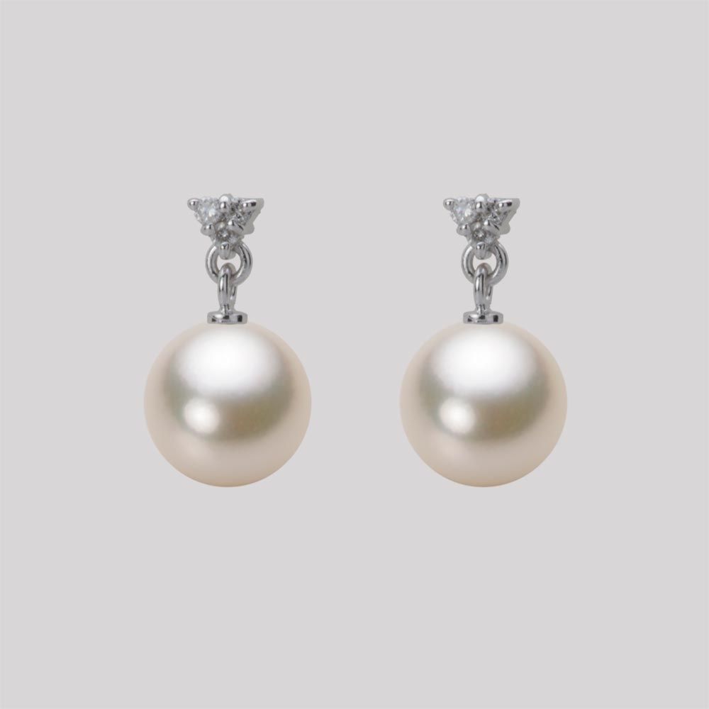 8.0mm アコヤ真珠ピアス