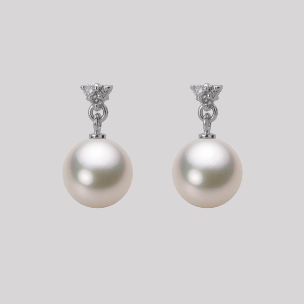 8.0mm アコヤ真珠ピアス