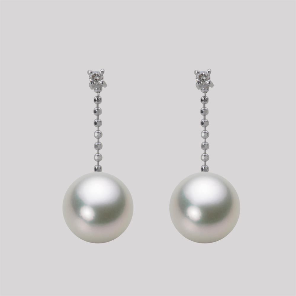 8.0mm アコヤ真珠ピアス