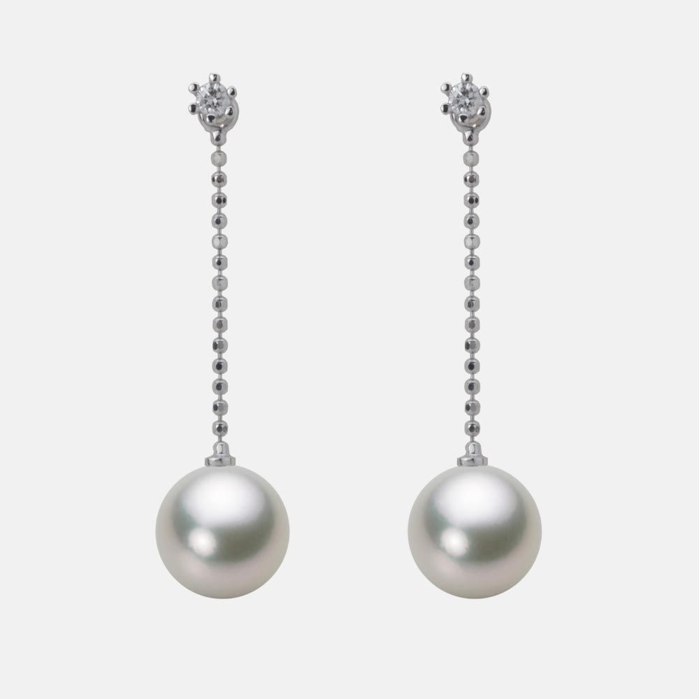 8.0mm アコヤ真珠ピアス