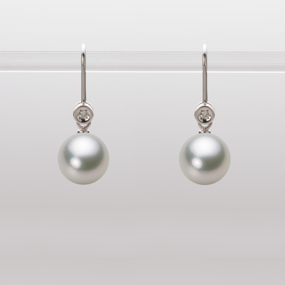 8.0mm アコヤ真珠ピアス