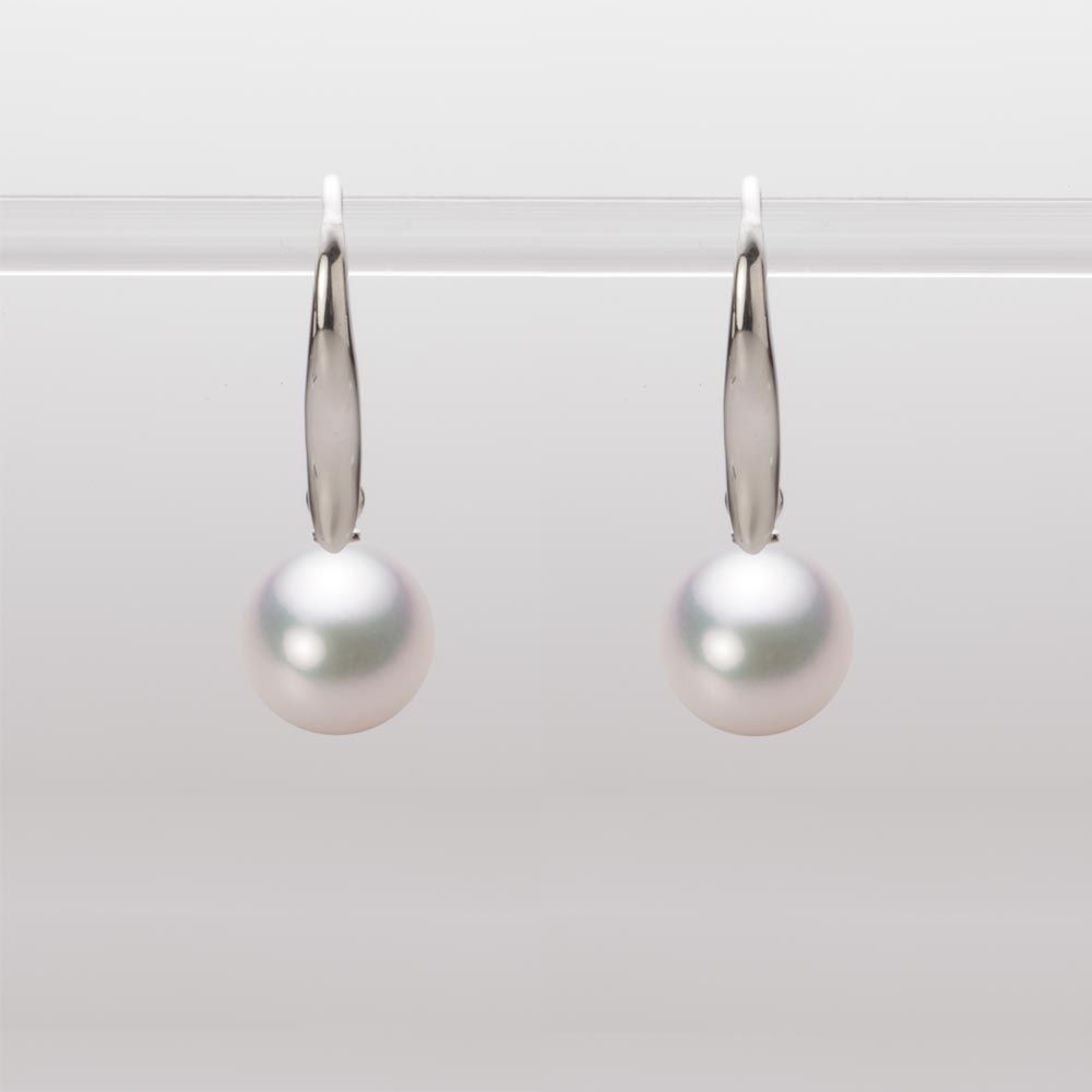 8.0mm アコヤ真珠ピアス
