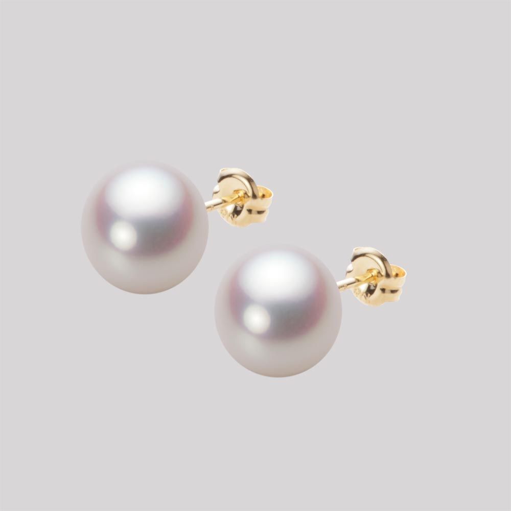 8.5mm アコヤ真珠ピアス