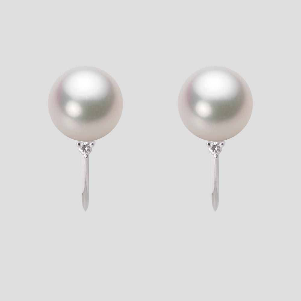 8.5mm アコヤ真珠イヤリング