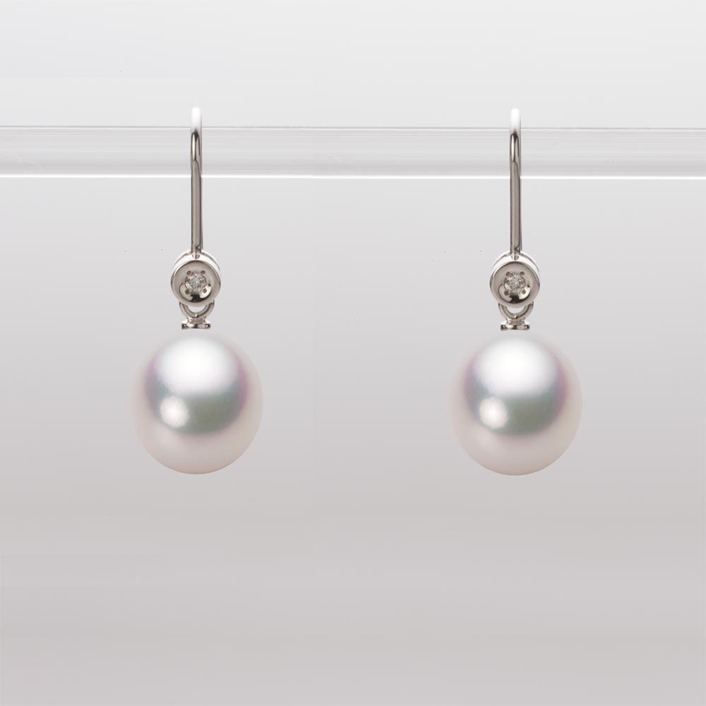 8.5mm アコヤ真珠ピアス