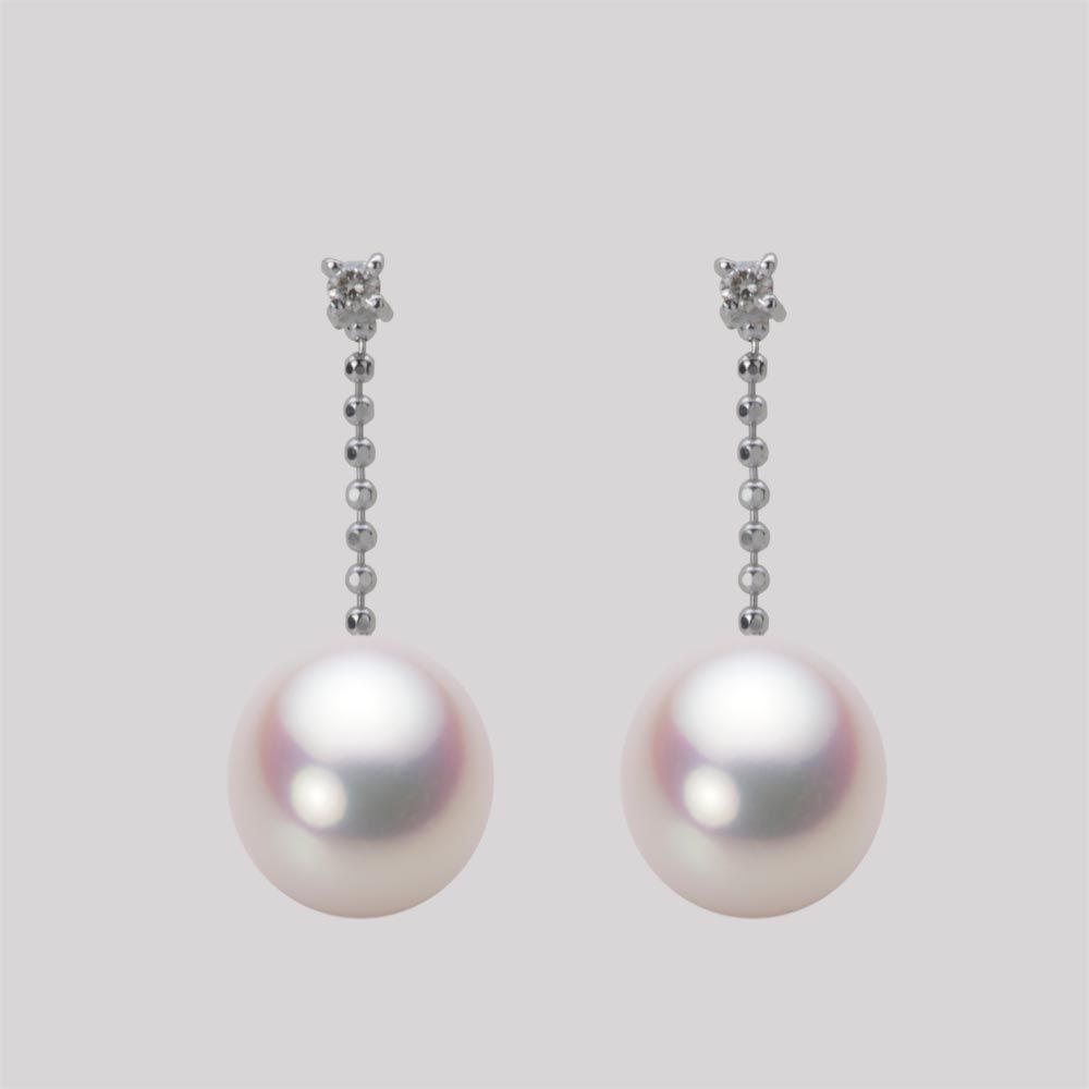 8.5mm アコヤ真珠ピアス