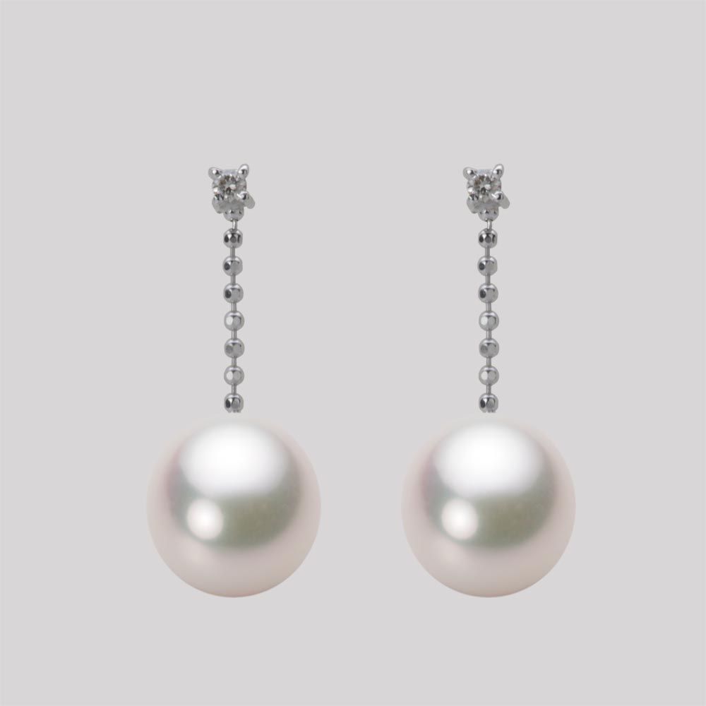 8.5mm アコヤ真珠ピアス
