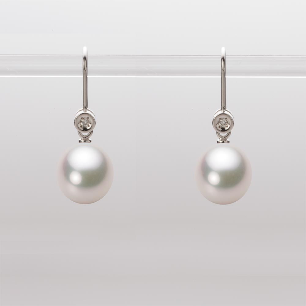 8.5mm アコヤ真珠ピアス