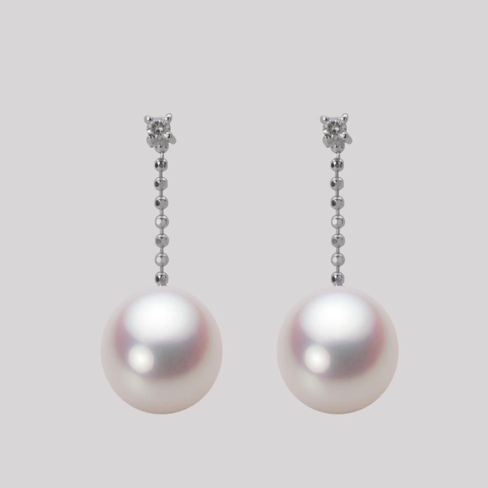 8.5mm アコヤ真珠ピアス