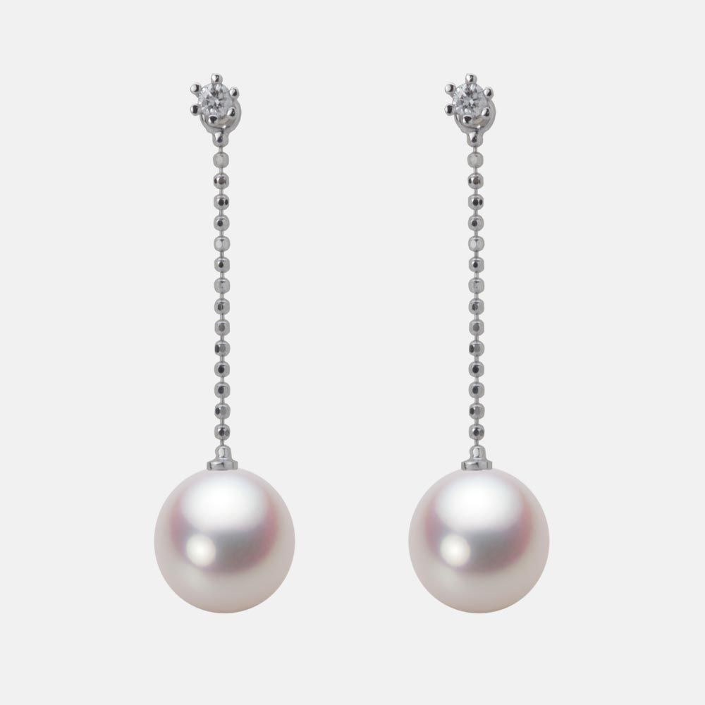 8.5mm アコヤ真珠ピアス