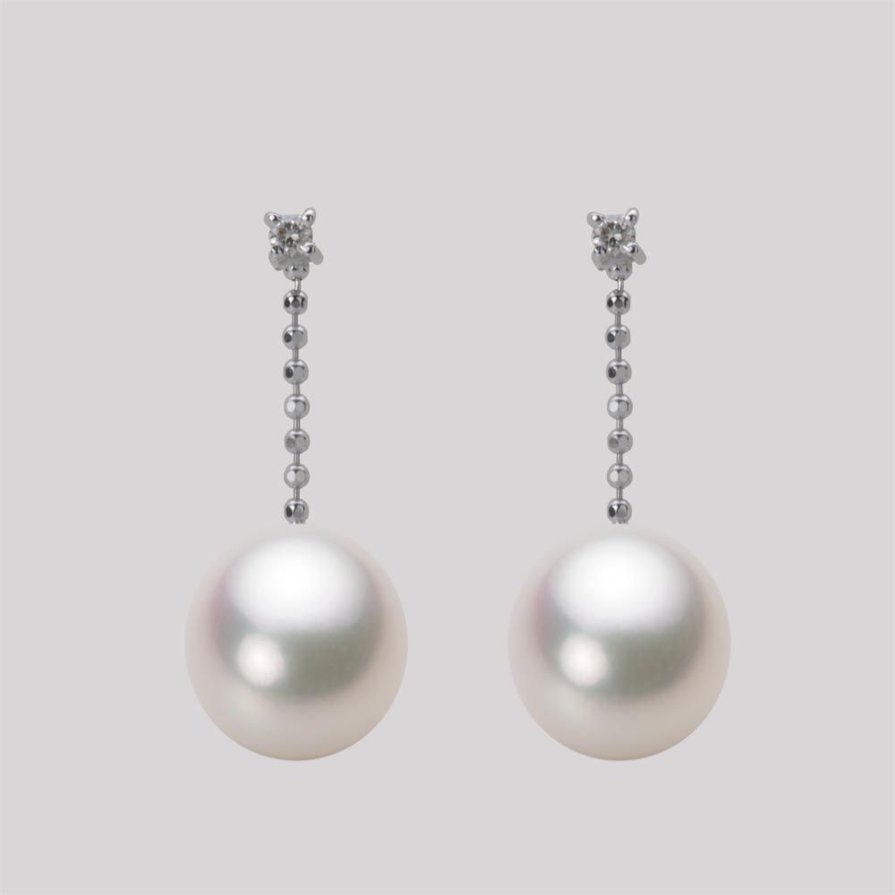 8.5mm アコヤ真珠ピアス