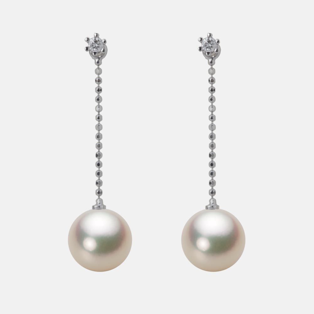 8.5mm アコヤ真珠ピアス