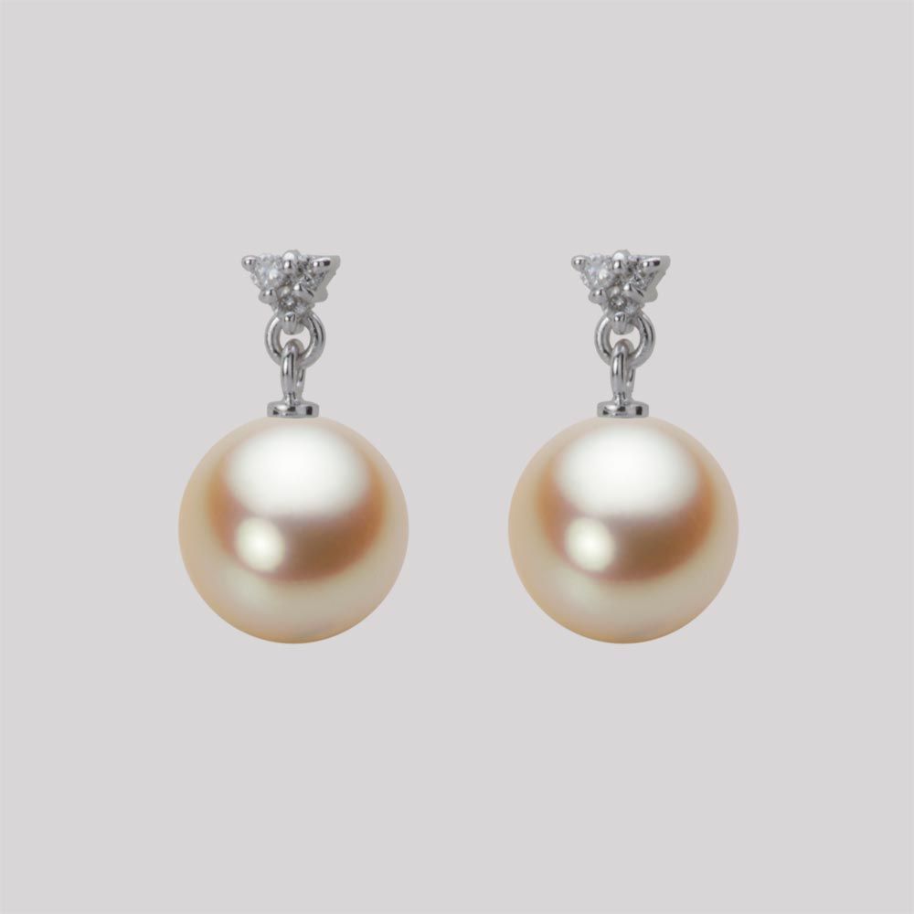 8.5mm アコヤ真珠ピアス
