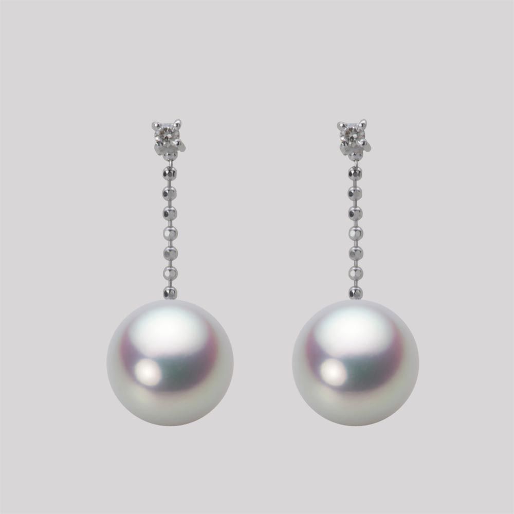 8.5mm アコヤ真珠ピアス