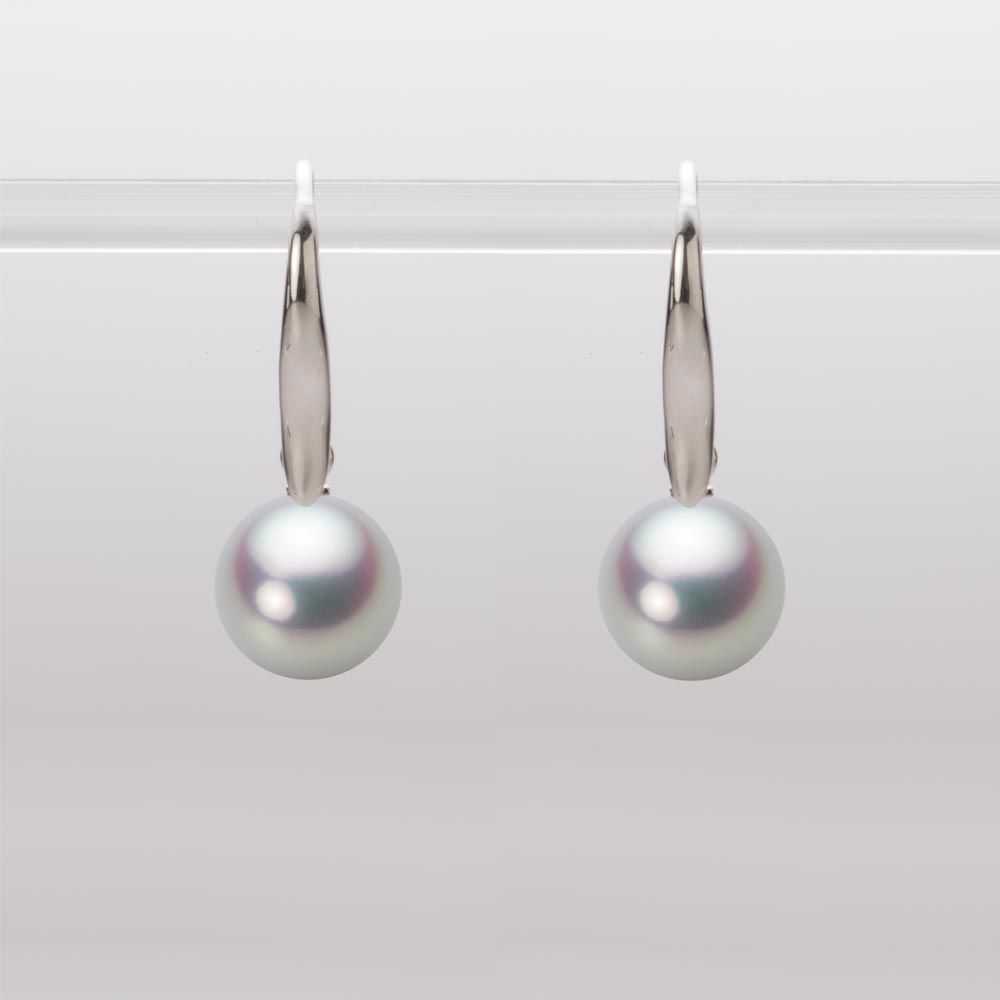 8.5mm アコヤ真珠ピアス