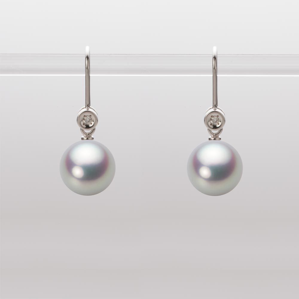 8.5mm アコヤ真珠ピアス