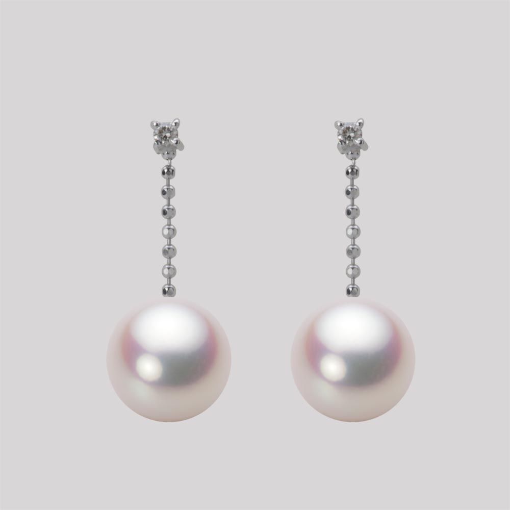 8.5mm アコヤ真珠ピアス