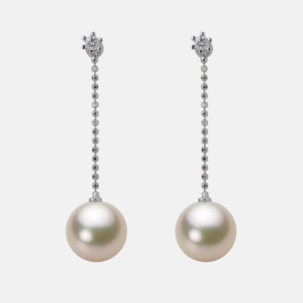 8.5mm アコヤ真珠ピアス