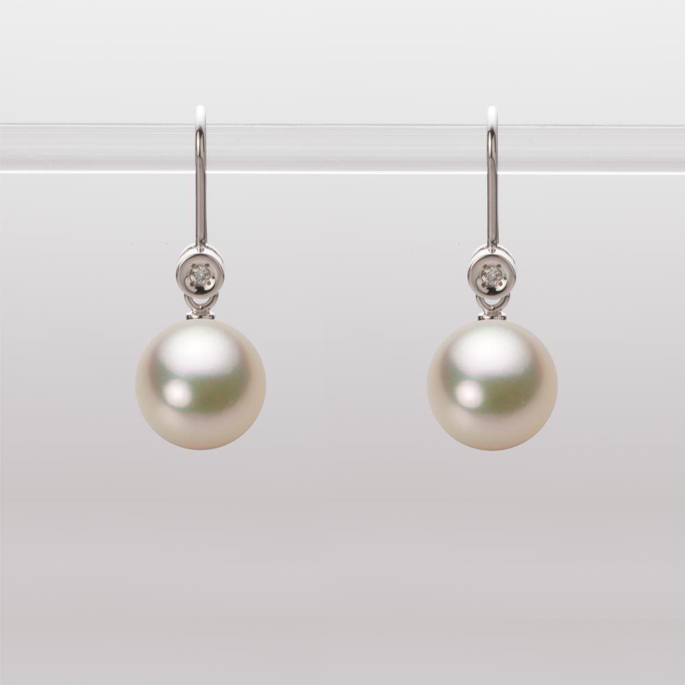 8.5mm アコヤ真珠ピアス