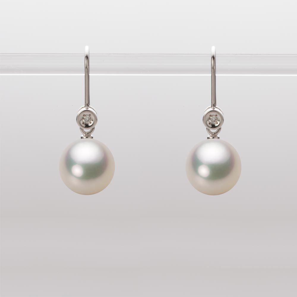 8.5mm アコヤ真珠ピアス