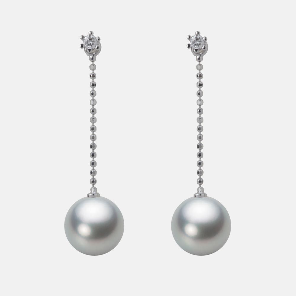 8.5mm アコヤ真珠ピアス