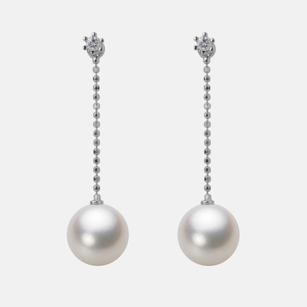 8.5mm アコヤ真珠ピアス