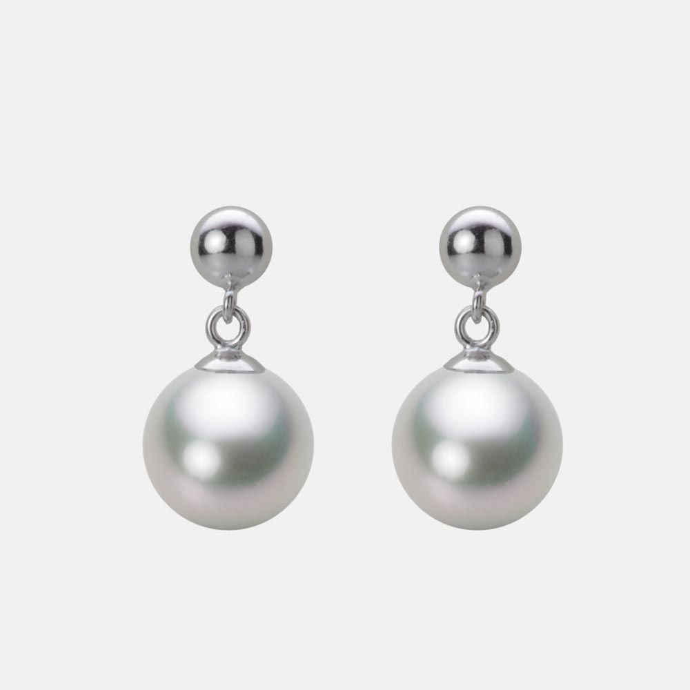 8.5mm アコヤ真珠ピアス