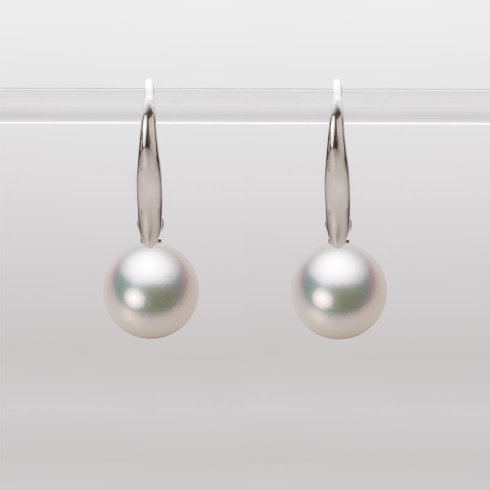 9.0mm アコヤ真珠ピアス